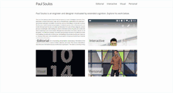 Desktop Screenshot of paulsoulos.com